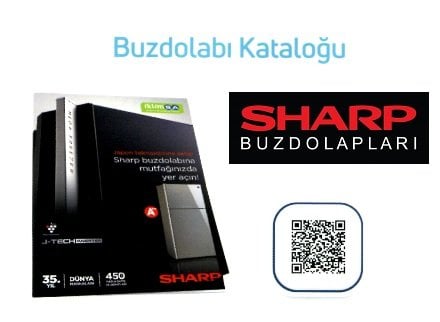 sharp buzdolabı kataloğu indirmek için tıklayınız